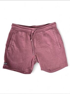 Alphalete Men’s Fleece Sweat Shorts in Maroon